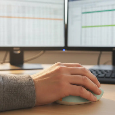 Vertical Ergonomic Mouse 60 Degree for Wrist Comfort