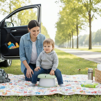 Portable Travel Potty for Toddlers with Leak-Free Design