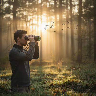 Anti‑Shake DualGrip 20x50 Binoculars Long Range Bird Watching Hunting