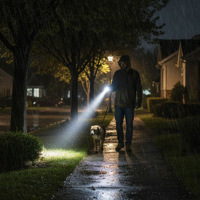 Usb-C Rechargeable Flashlight 2000 Lumens for Emergencies