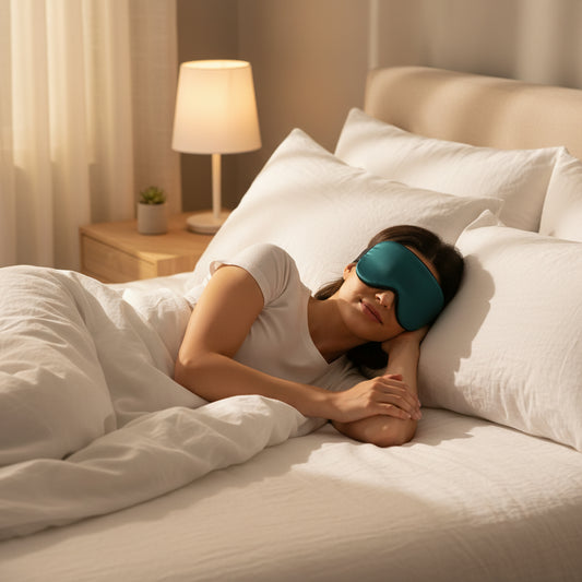 Blackout Sleep Mask for Light Blocking and Restful Sleep