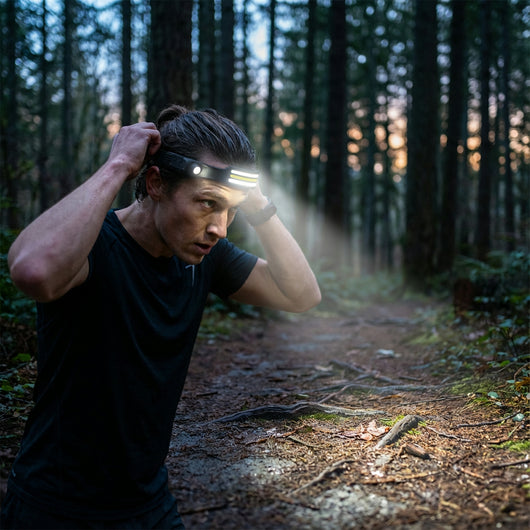 WideArc 180° Motion Headlamp Built-in Battery USB Rechargeable