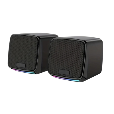 USB Cool Lights Computer Speakers TJ Wave Pro