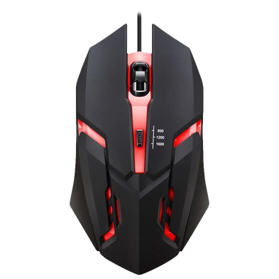Gaming Mouse with Adjustable Dpi up to 1600 for PC Gaming