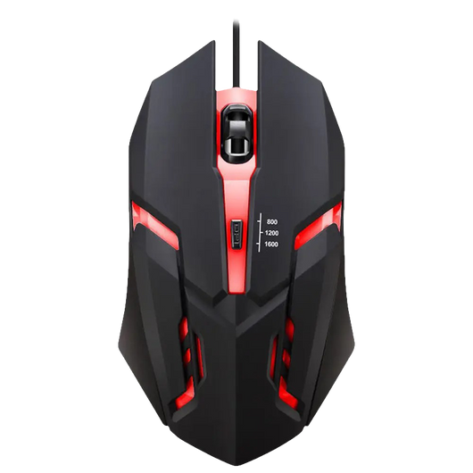 Gaming Mouse with Adjustable Dpi up to 1600 for PC Gaming