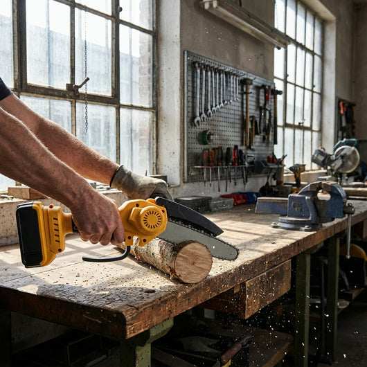 One-Hand Mini Chainsaw for Pruning and Garden Cutting