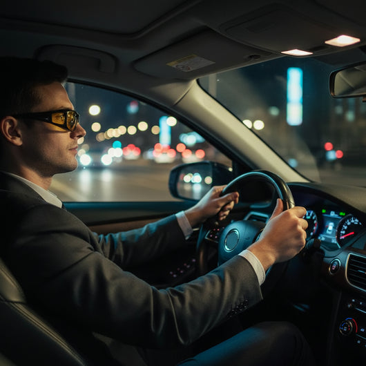 Driver Goggles Anti-Glare Night Driving (Fit-Over)