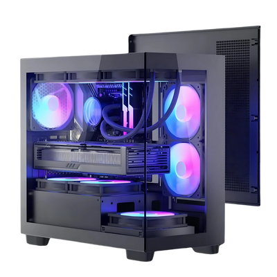 Pc Case with Airflow Design for Gaming and Custom Builds