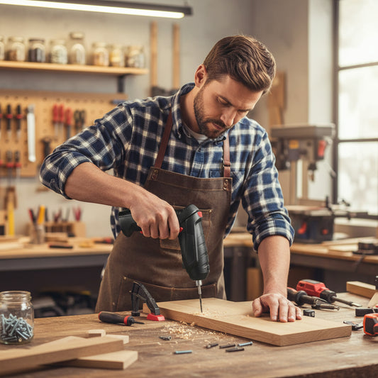 Rechargeable Screwdriver Kit for Home Repair Tasks