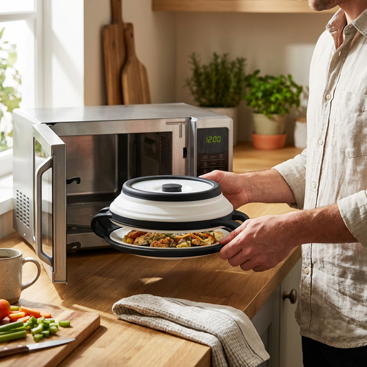 SpillStop Microwave Dome Set