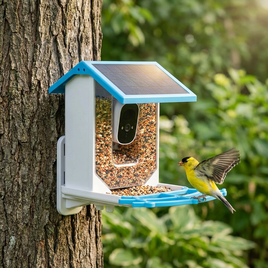 Smart Bird Feeder Camera with Motion Detection