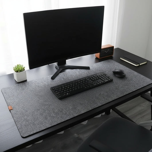 Felt Desk Mat for Workspace Protection