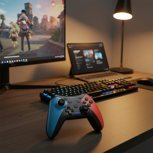 Universal Gamepad with Gyro and Turbo for Switch
