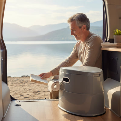 Portable Camping Toilet for Outdoor and Emergency Use