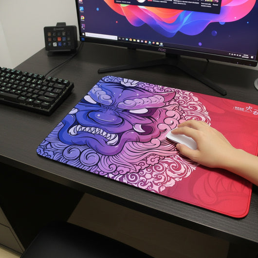 Small Gaming Mouse Pad with Smooth Glide Surface