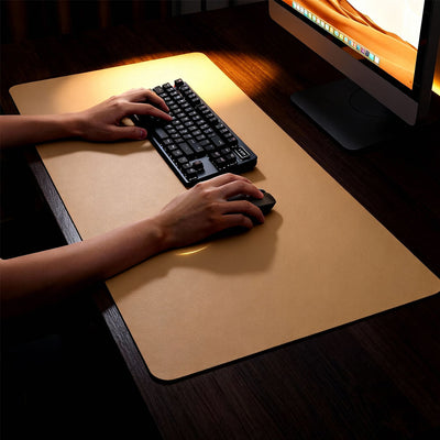 TJ  No‑Slip Waterproof Desk Pad Portable
