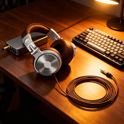 Studio Monitor Headphones for Music and Production