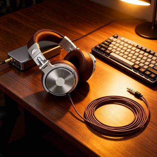Studio Monitor Headphones for Music and Production