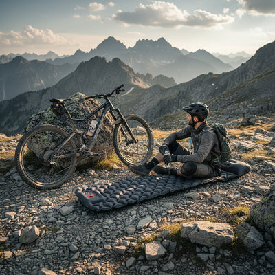Self-Inflating Camping Mat with Press Pump for Two People