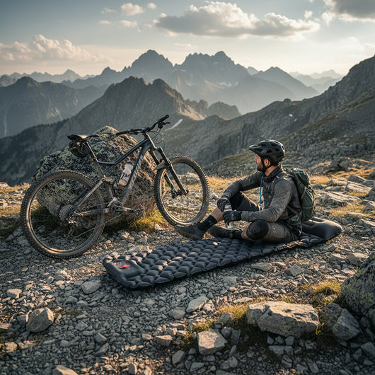 Self-Inflating Camping Mat with Press Pump for Two People