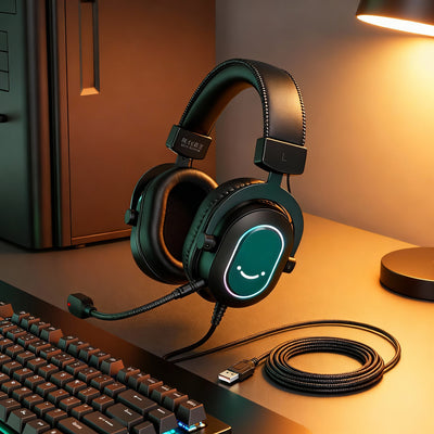 7.1 Surround Gaming Headset for Directional Audio