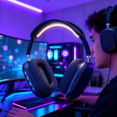 Noise Cancelling Headset for Focus and Calls