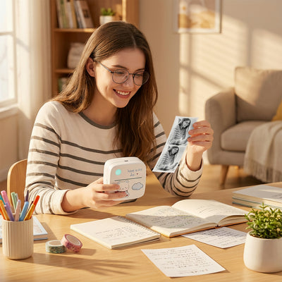 No-Cartridge Mini Note Printer