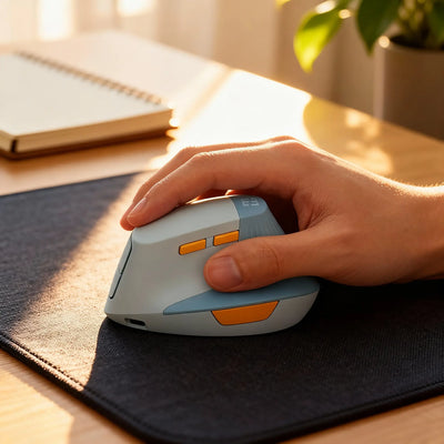 Vertical Ergonomic Mouse 60 Degree for Wrist Comfort