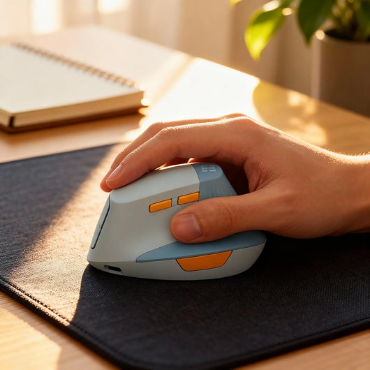 Vertical Ergonomic Mouse 60 Degree for Wrist Comfort