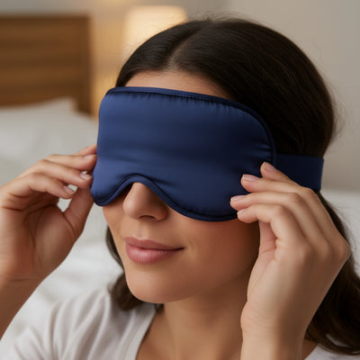 Blackout Sleep Mask for Light Blocking and Restful Sleep
