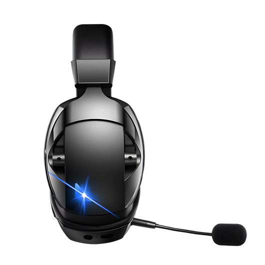 Wireless Gaming Headset With Mic And Noise-Cancelling