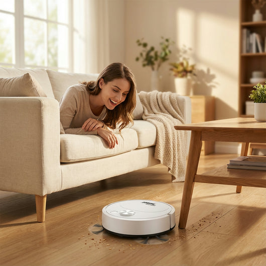 Mini Robot Vacuum 3-in-1 for Sweeping and Cleaning
