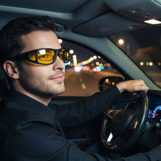 Driver Goggles Anti-Glare Night Driving (Fit-Over)