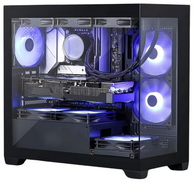 Pc Case with Airflow Design for Gaming and Custom Builds