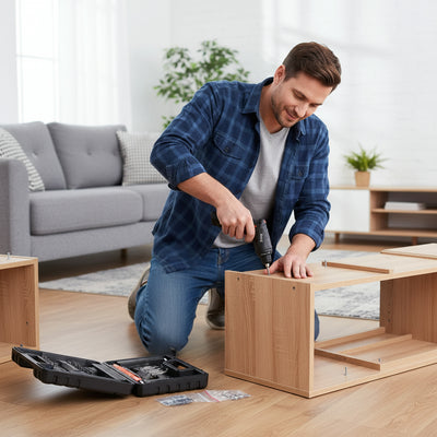 Rechargeable Screwdriver Kit for Home Repair Tasks
