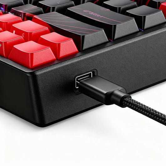E-Sports Keyboard 68 Keys with Fast Response for Gaming