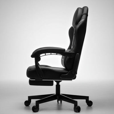 Gaming Chair with Footrest for Desk and Gaming