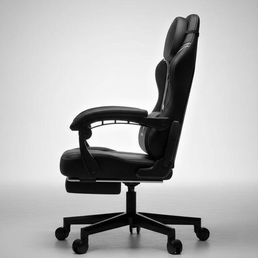 Gaming Chair with Footrest for Desk and Gaming