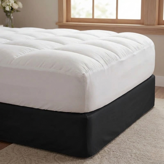 CloudNest Premium Quilted 1000GSM Luxury Extra Thick Mattress Topper - Fluffy Soft & Breathable