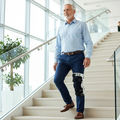 OrthoAlign Pro Unloader Rom Knee Brace