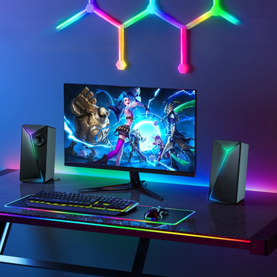 Computer Speakers with Enhanced Bass for Desktop Use