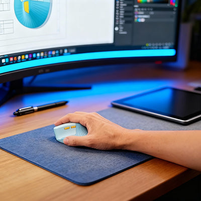 Vertical Ergonomic Mouse 60 Degree for Wrist Comfort