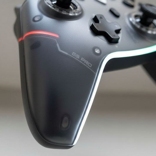 Wireless Game Controller with Hall Effect Joysticks and Back Paddles