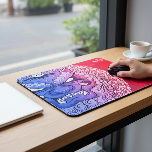 Small Gaming Mouse Pad with Smooth Glide Surface