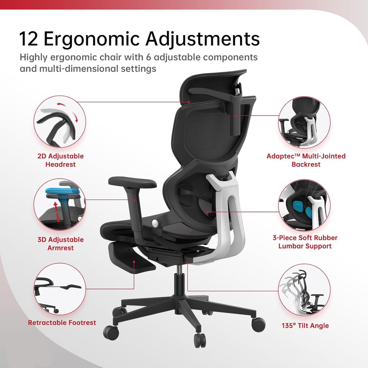 PosturePro Chair™ - Ergonomic Chair