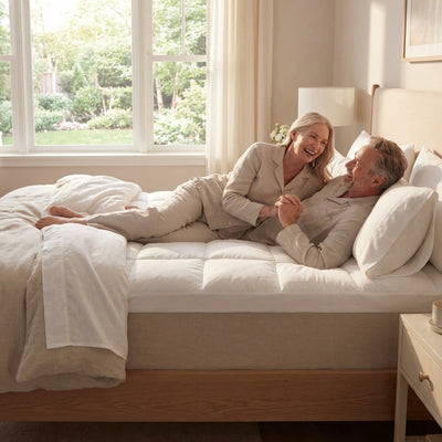 CloudNest Premium Quilted 1000GSM Luxury Extra Thick Mattress Topper - Fluffy Soft & Breathable