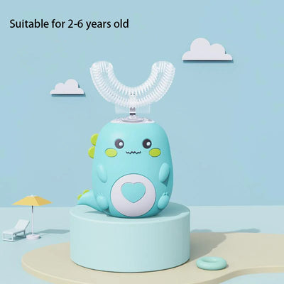 Kids U-Shaped Toothbrush for Gentle and Easy Brushing