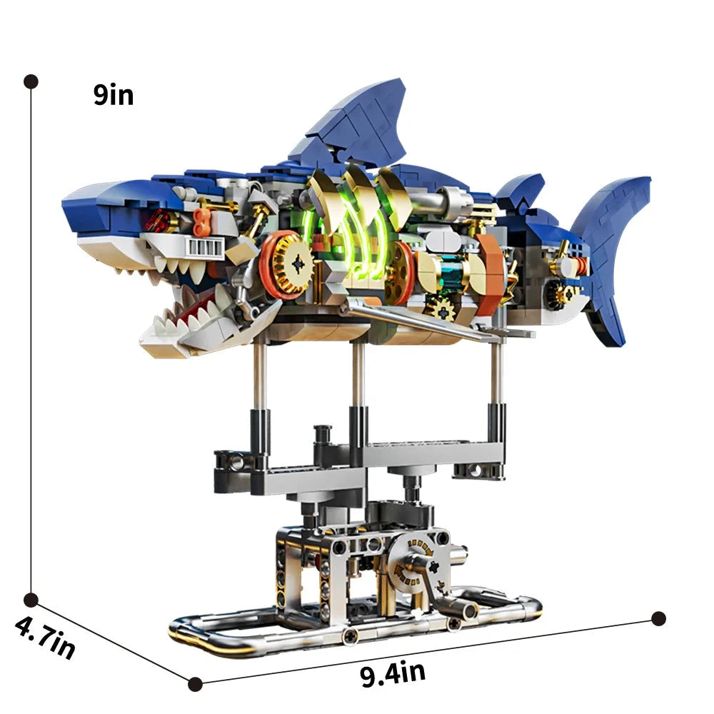 TechJaw Builder™ Mechanical Shark Building Set