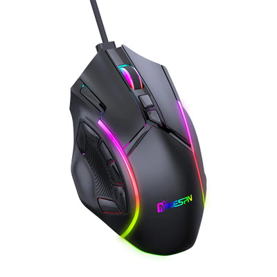 Gaming Mouse with Adjustable Dpi up to 12800 for High-Precision Gaming