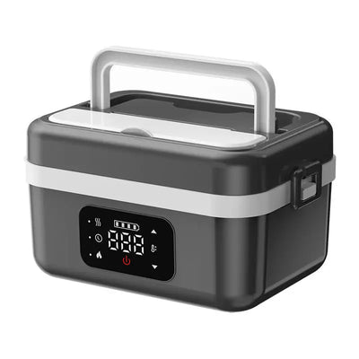 Electric Meal Warmer with Smart Timer for Office and Travel